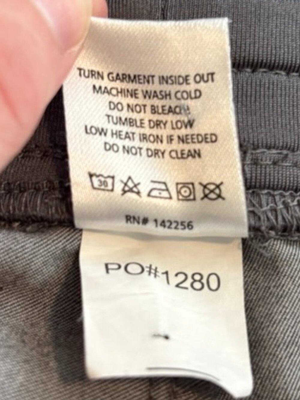 FIGS Tidore Tailored Skinny Track Scrub Pants Gray Size Medium - Picture 8 of 8
